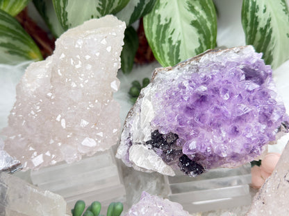 Quartz & Amethyst Calcite
