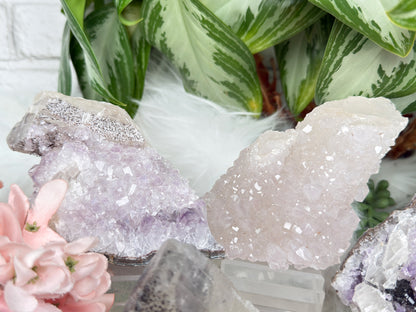 Quartz & Amethyst Calcite