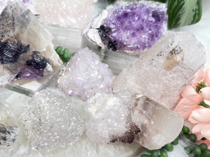 Quartz & Amethyst Calcite
