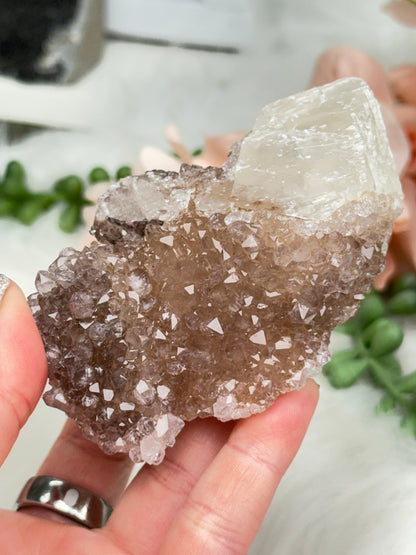 Quartz & Amethyst Calcite