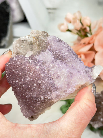 Quartz & Amethyst Calcite