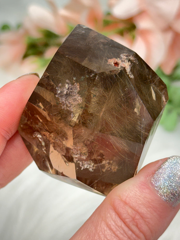Rutilated Quartz & Smoky