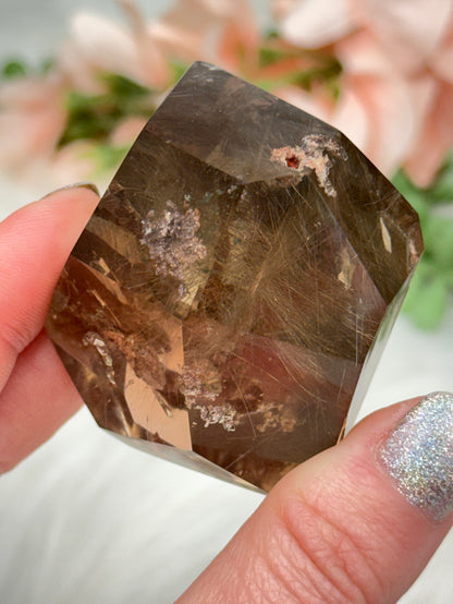 Rutilated Quartz & Smoky
