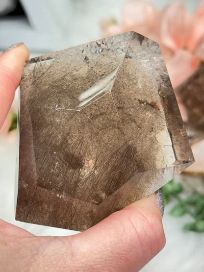 Rutilated Quartz & Smoky