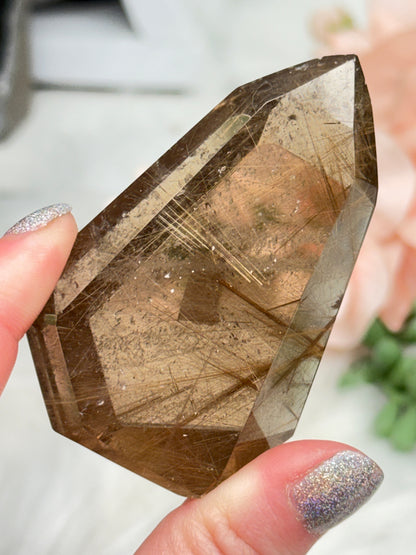 Rutilated Quartz & Smoky