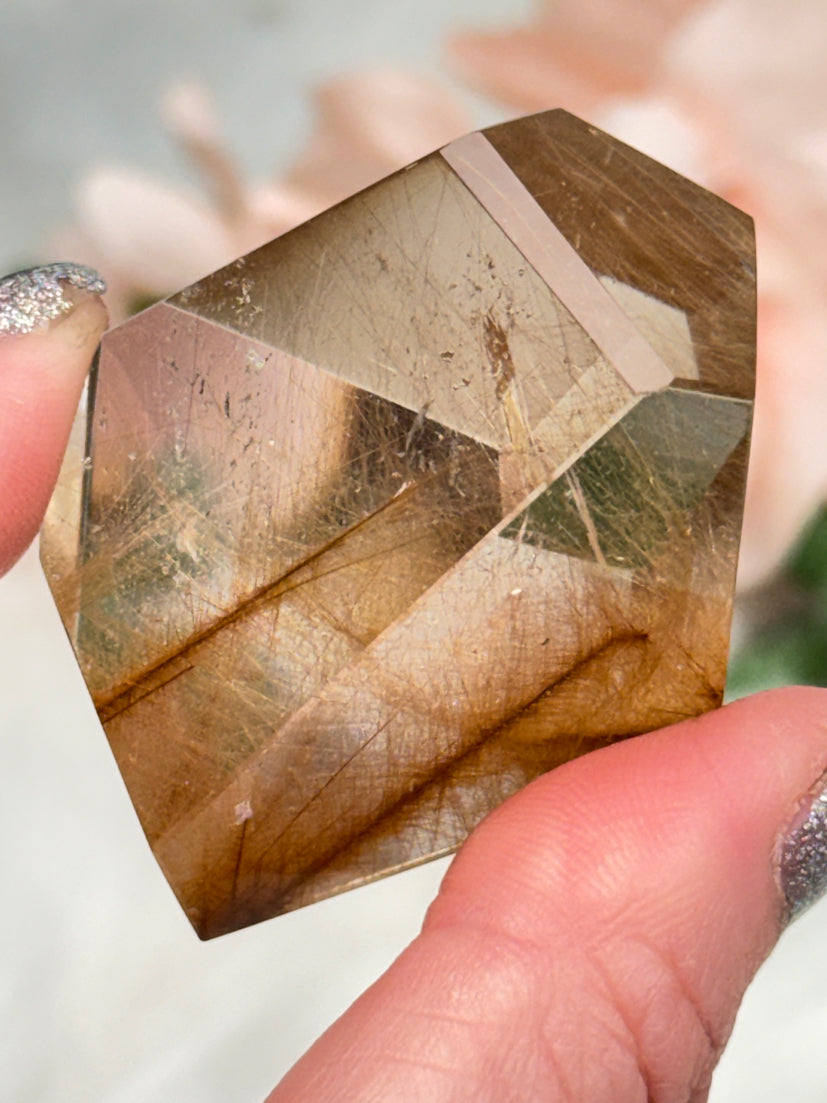 Rutilated Quartz & Smoky