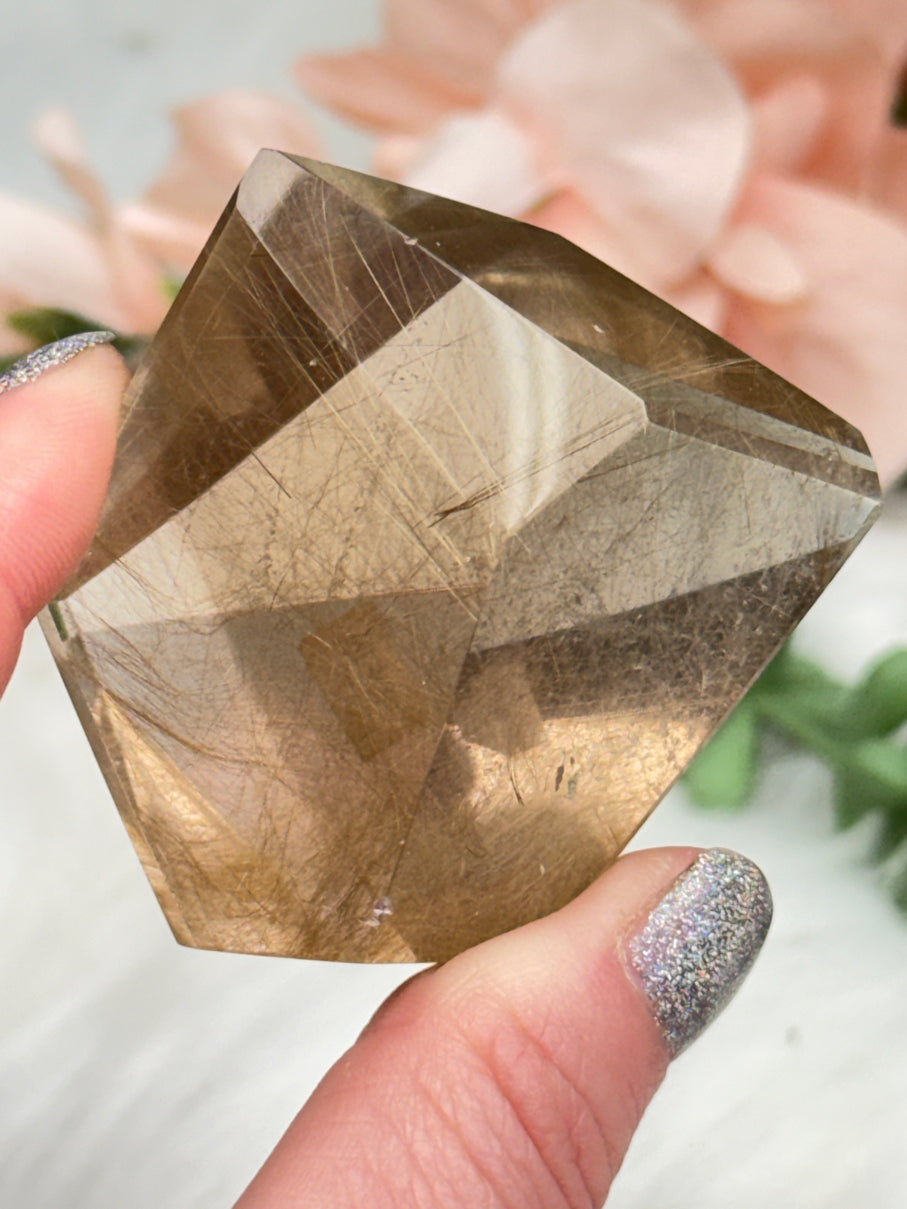 Rutilated Quartz & Smoky
