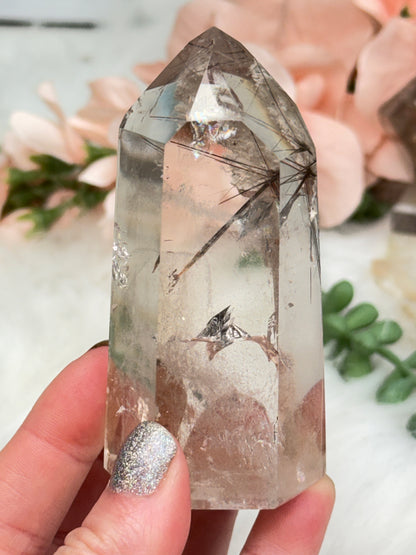 Rutilated Quartz & Smoky