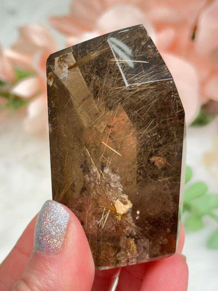 Rutilated Quartz & Smoky