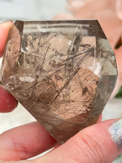 Rutilated Quartz & Smoky