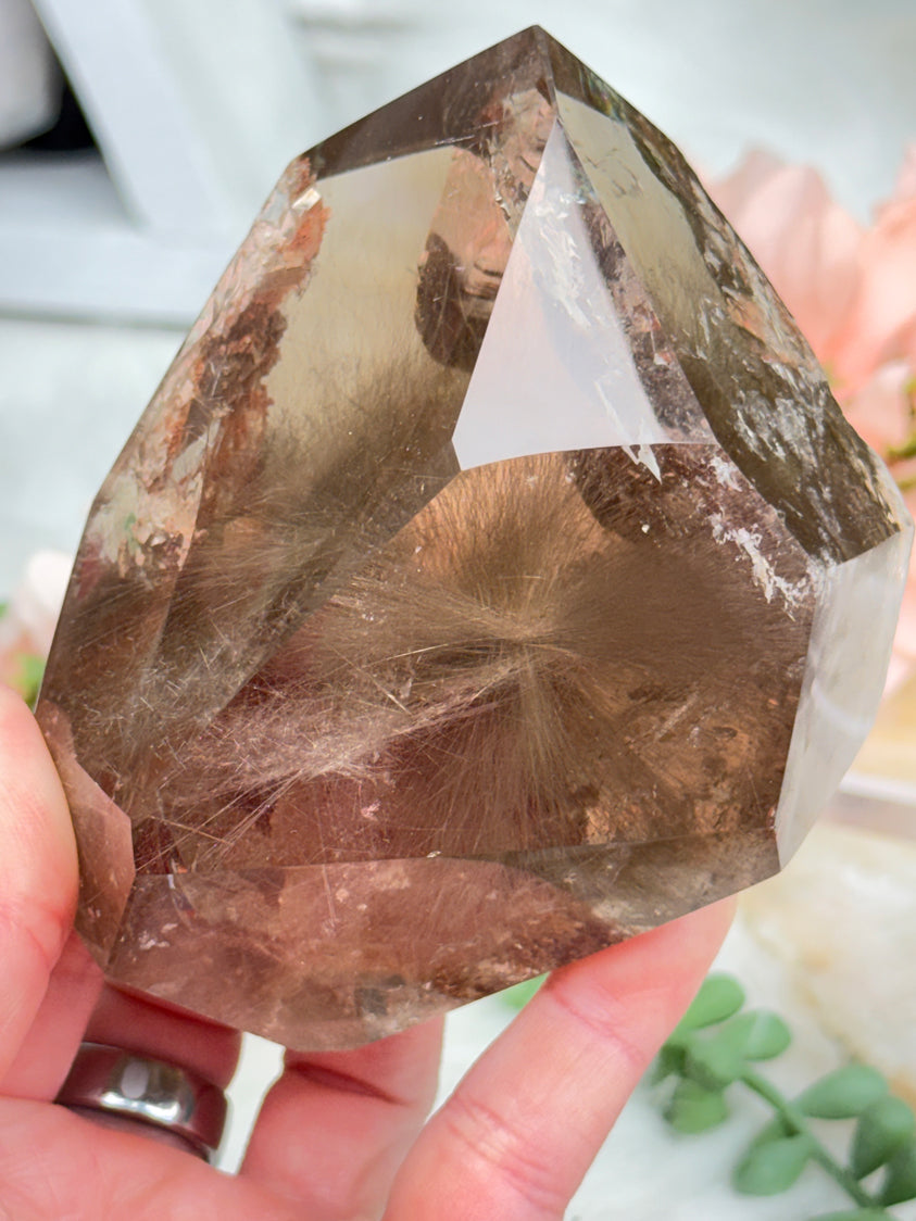 Rutilated Quartz & Smoky
