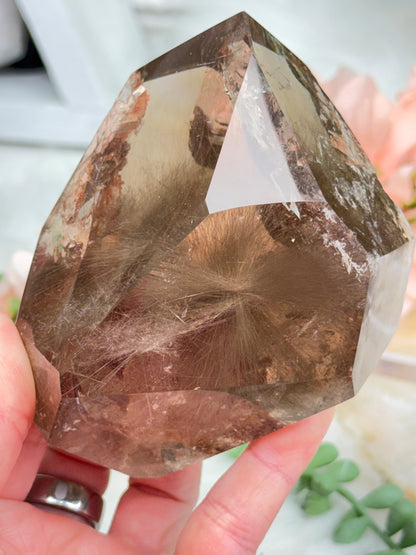 Rutilated Quartz & Smoky