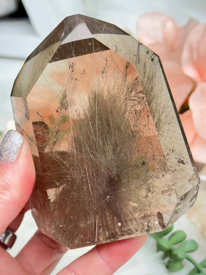Rutilated Quartz & Smoky