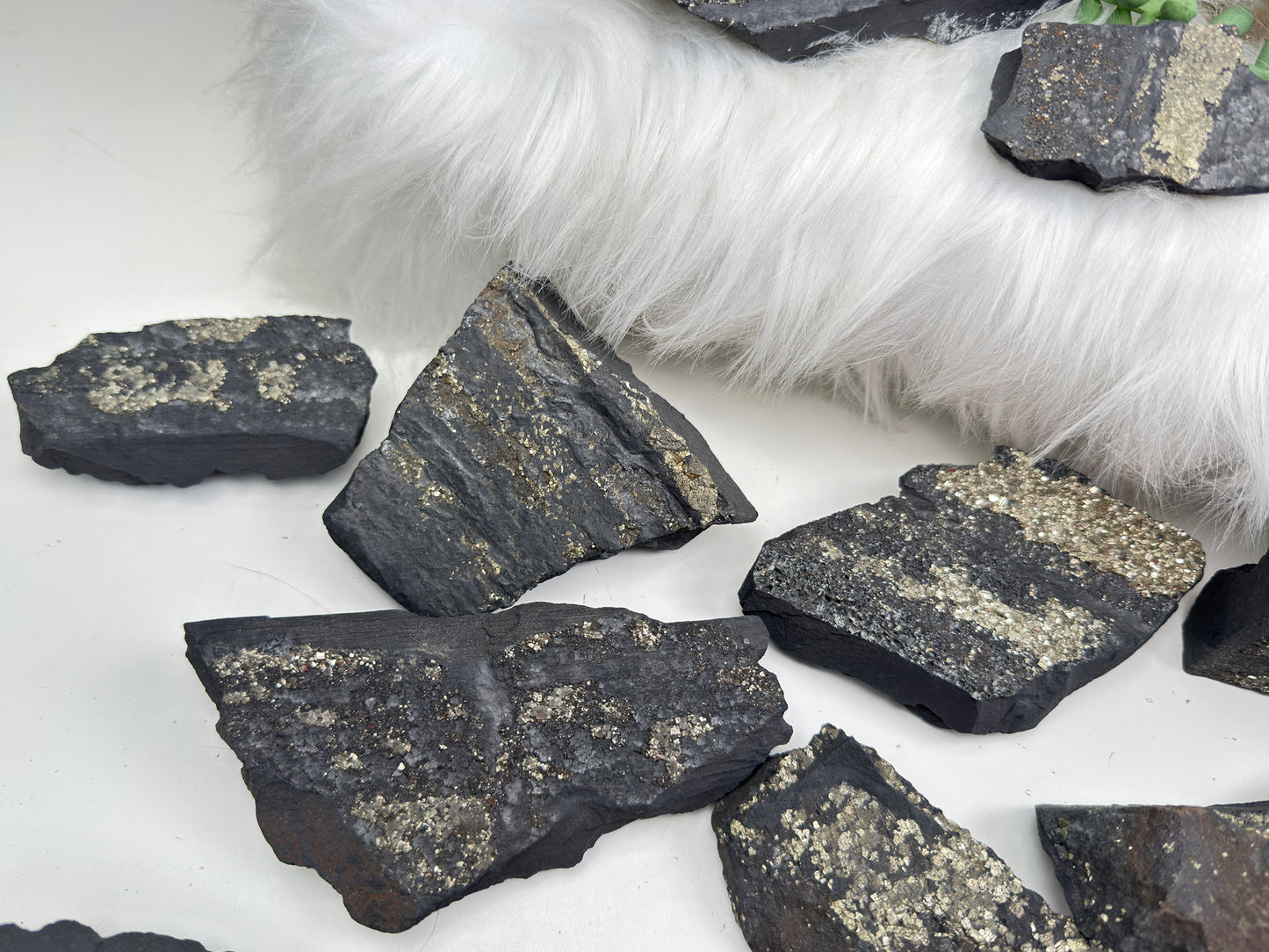 Raw Pyrite Basalt