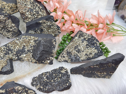 Raw Pyrite Basalt
