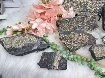 Raw Pyrite Basalt