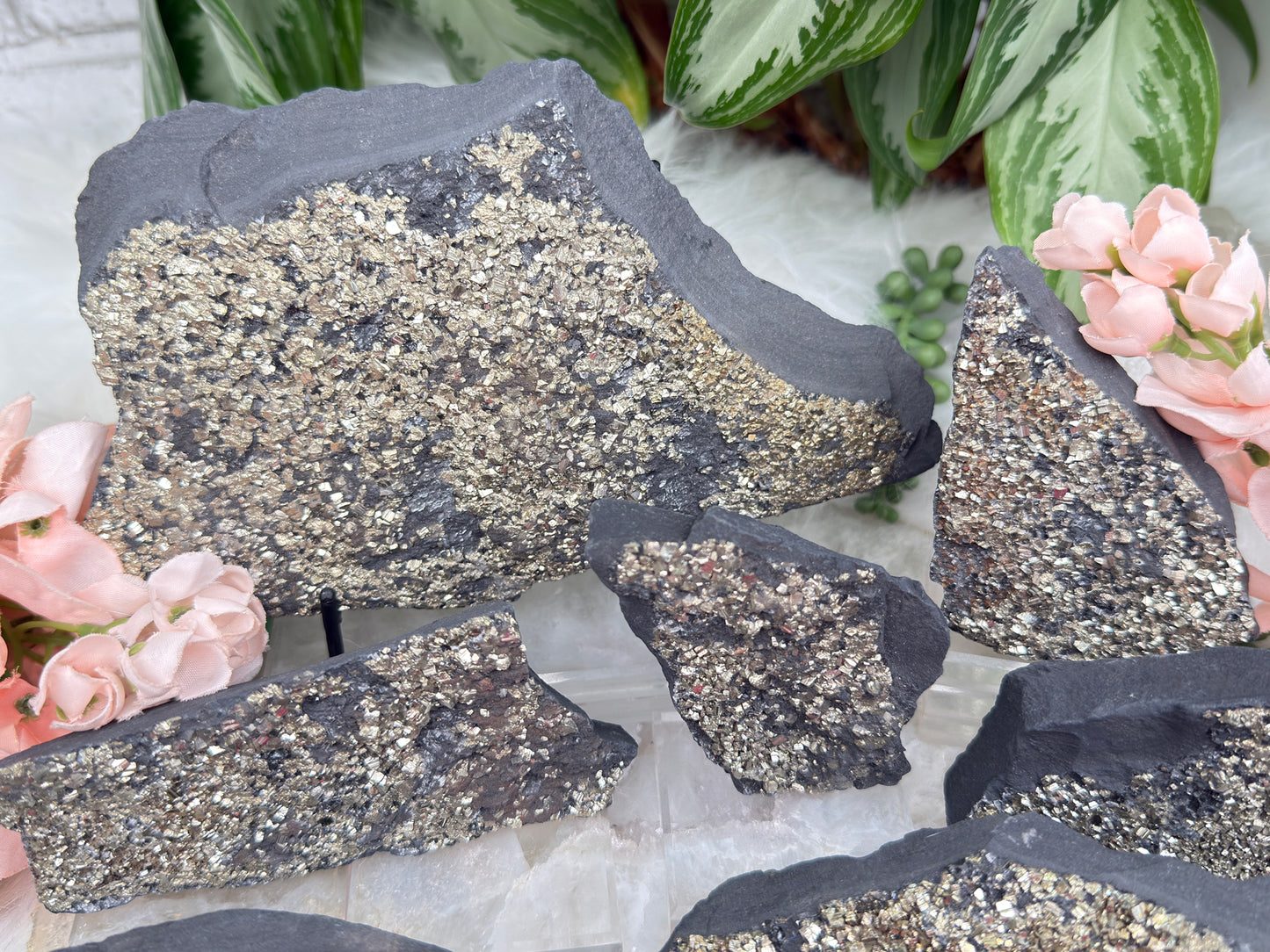 Raw Pyrite Basalt