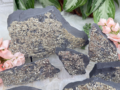 Raw Pyrite Basalt