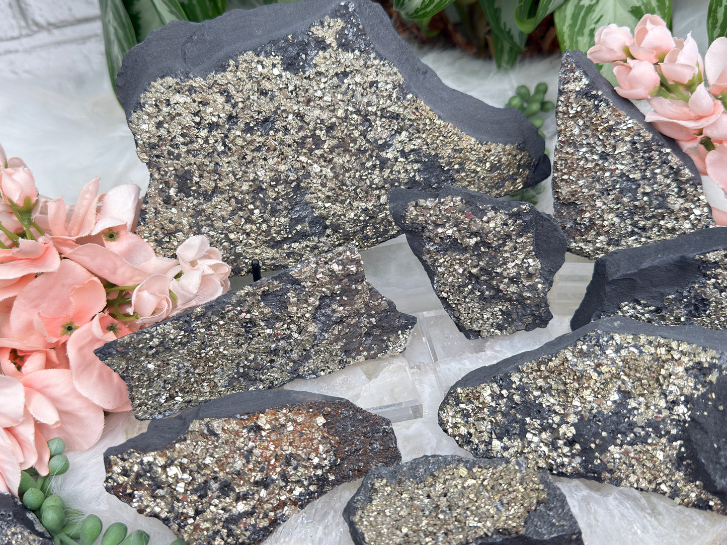 Raw Pyrite Basalt