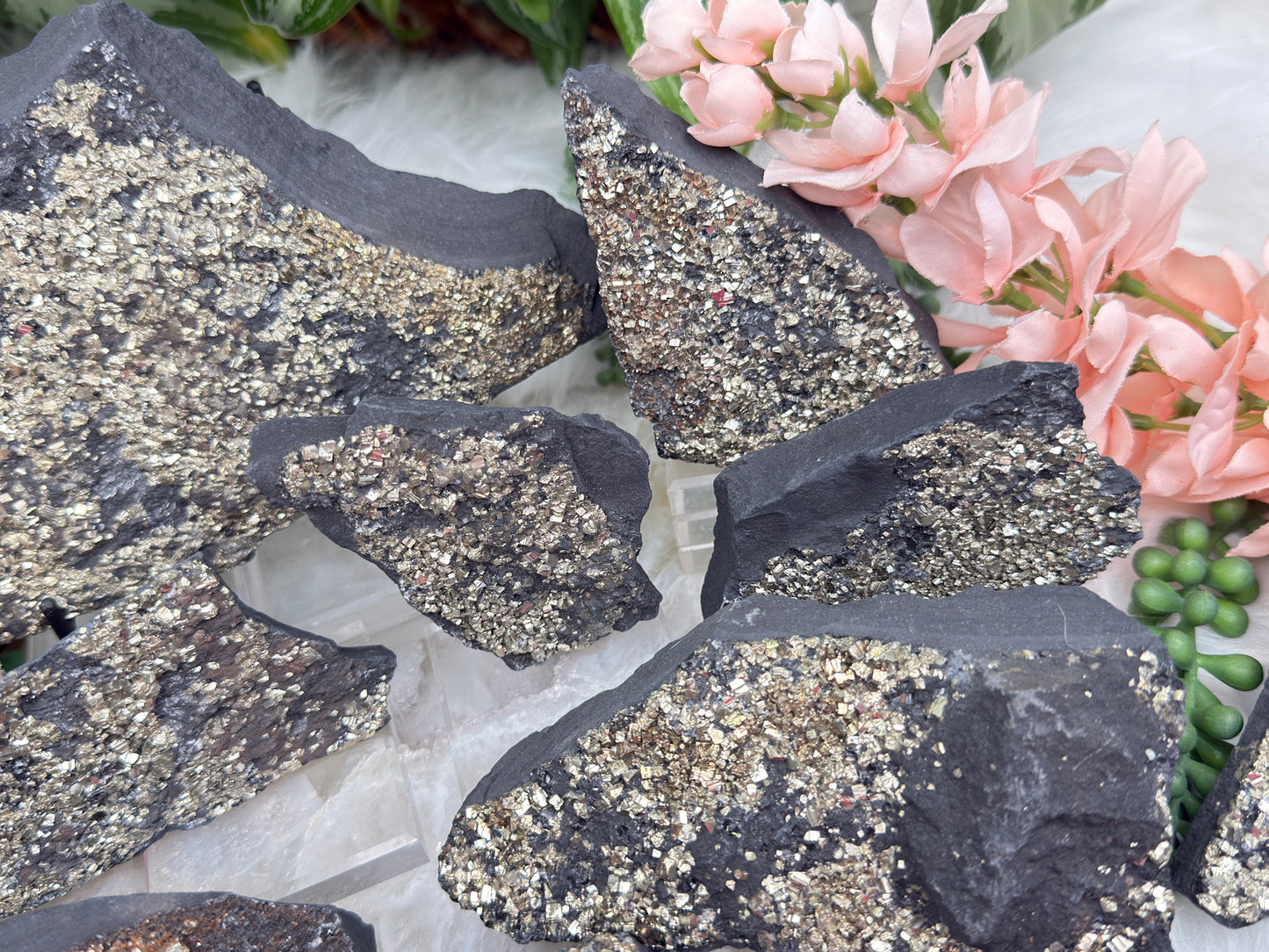 Raw Pyrite Basalt
