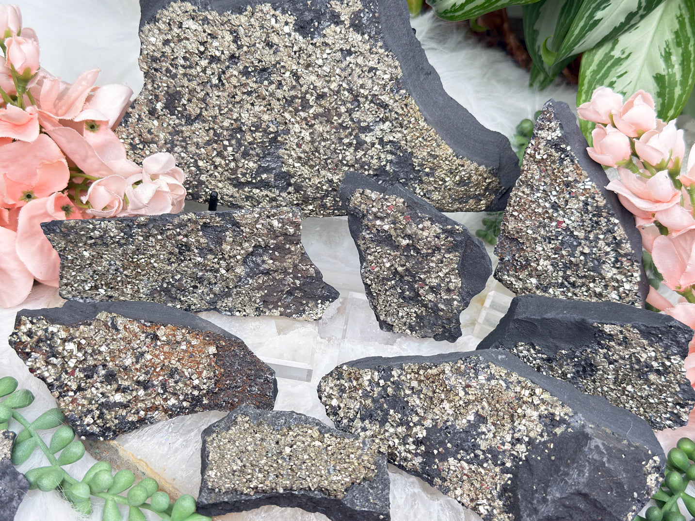 Raw Pyrite Basalt