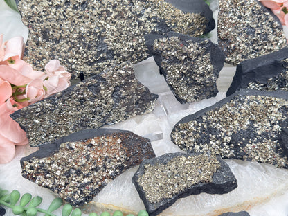 Raw Pyrite Basalt