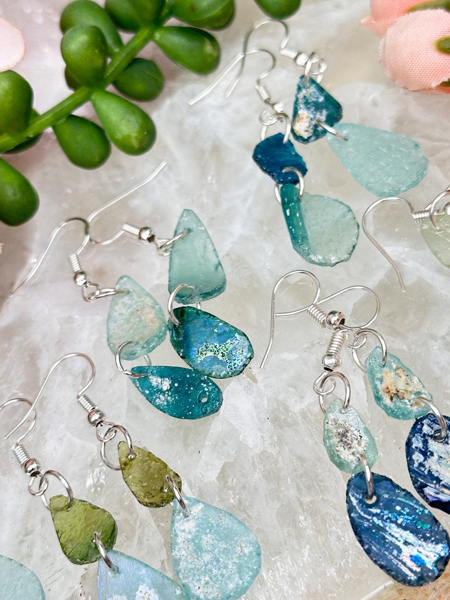 roman-glass-dangle-earrings
