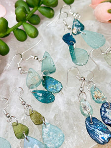Contempo Crystals - roman-glass-dangle-earrings - Image 6