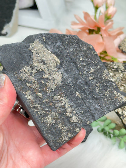 Raw Pyrite Basalt