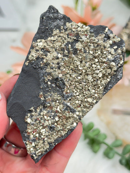 Raw Pyrite Basalt