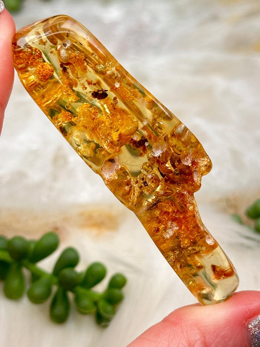 Colombian Amber with Insects - Choose Exact Piece!