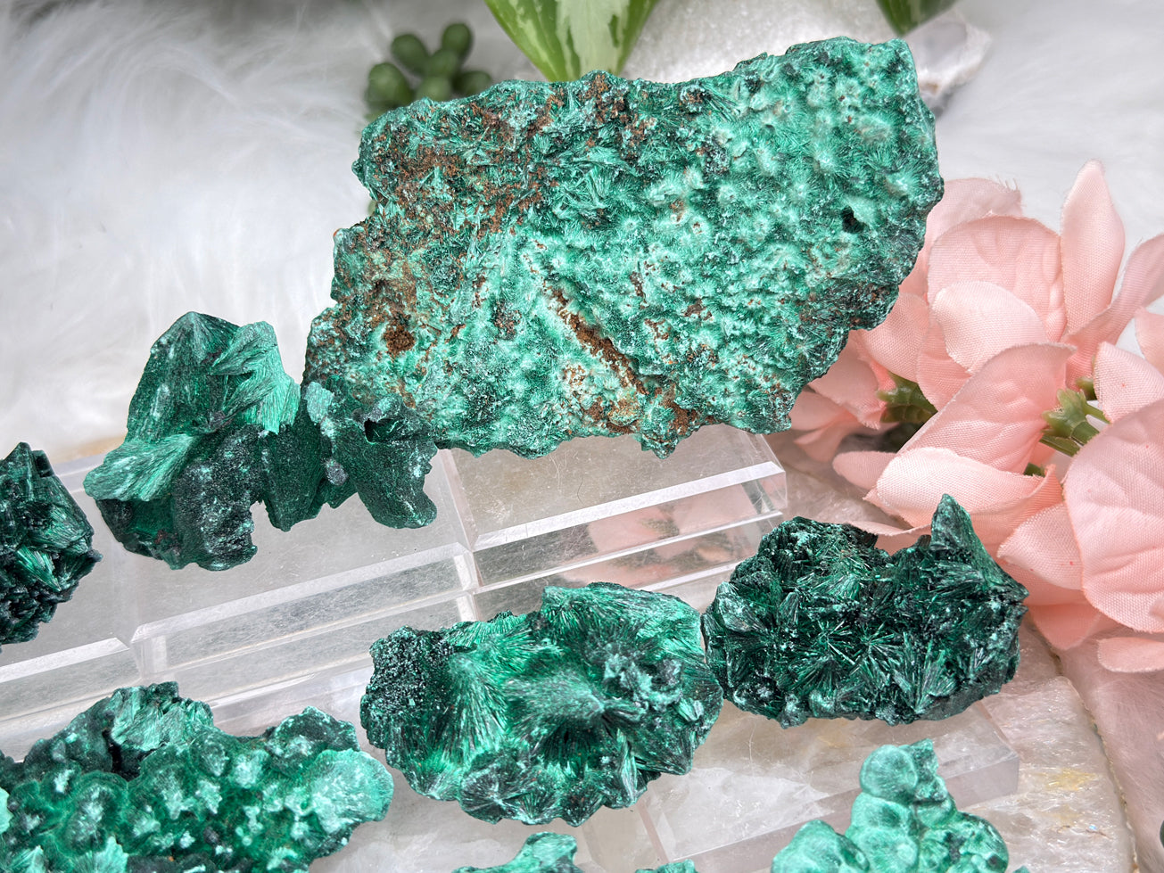 Fibrous Malachite