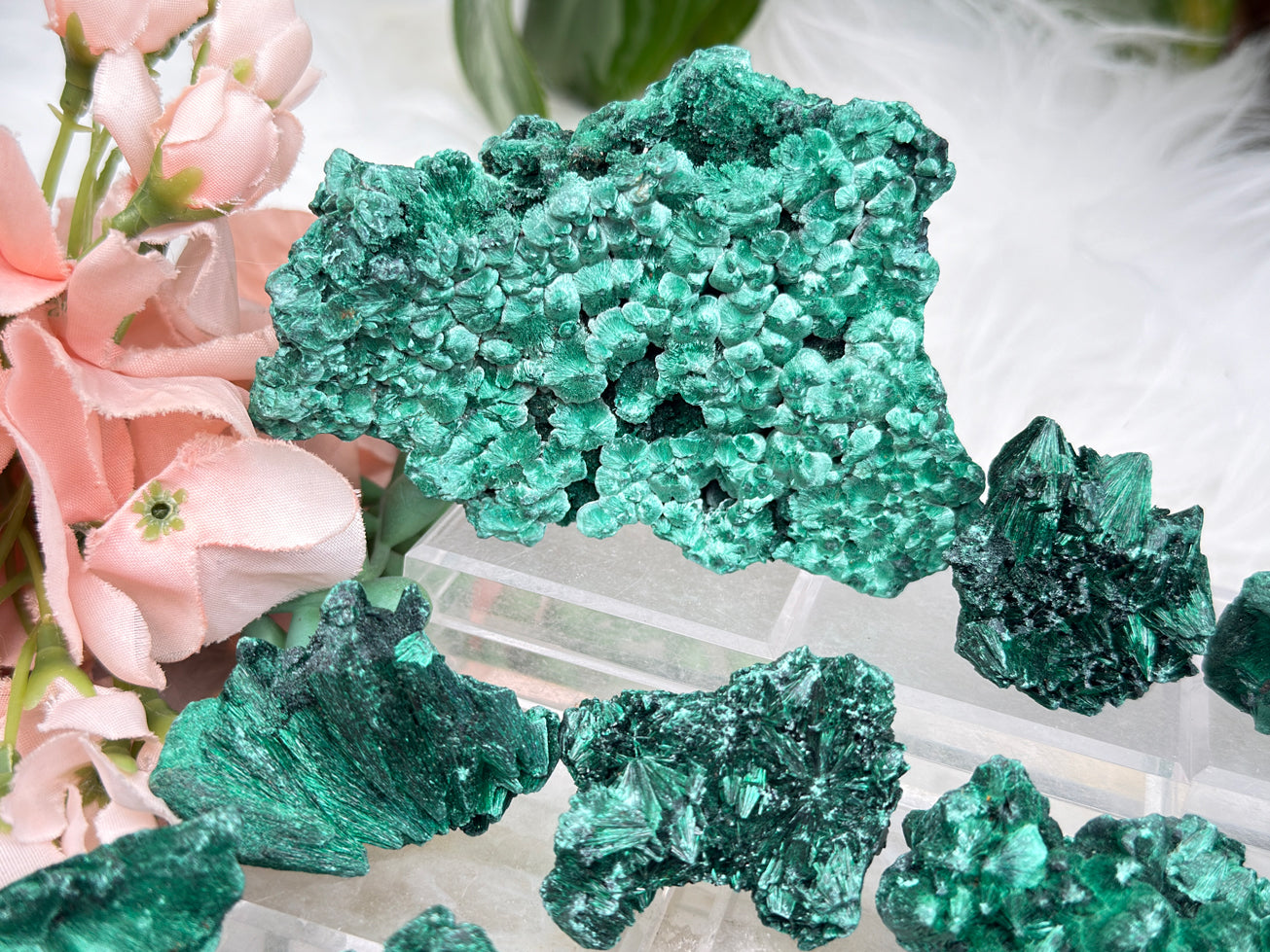 Fibrous Malachite