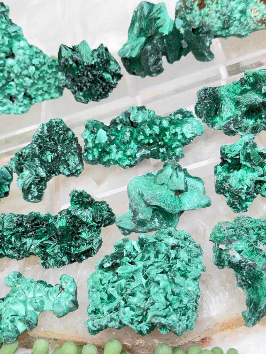 Fibrous Malachite