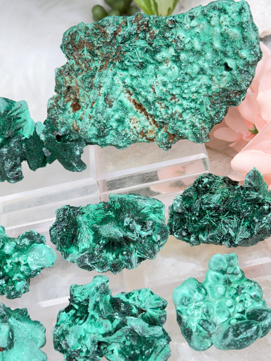 Fibrous Malachite