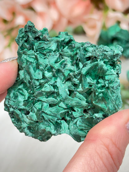 Fibrous Malachite