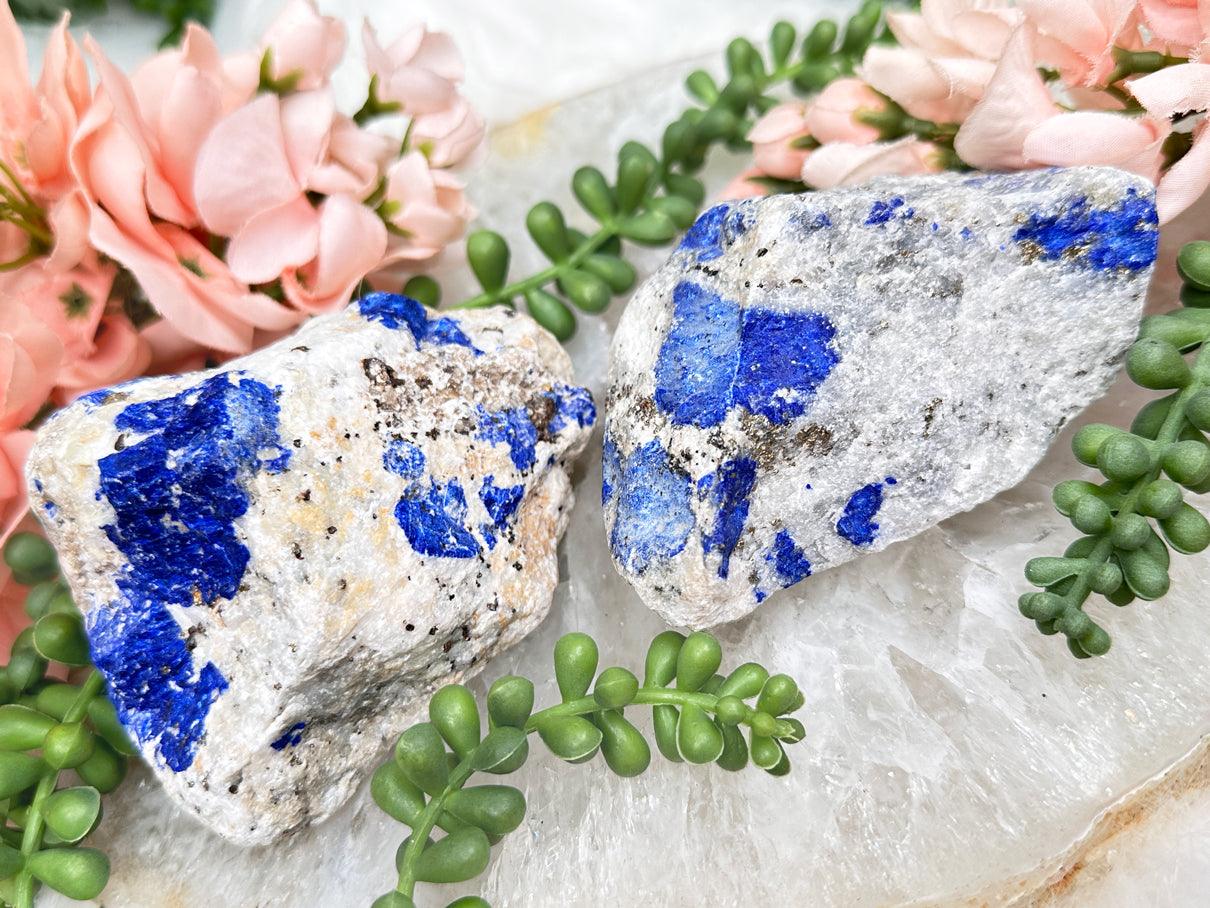 White deals lapis lazuli