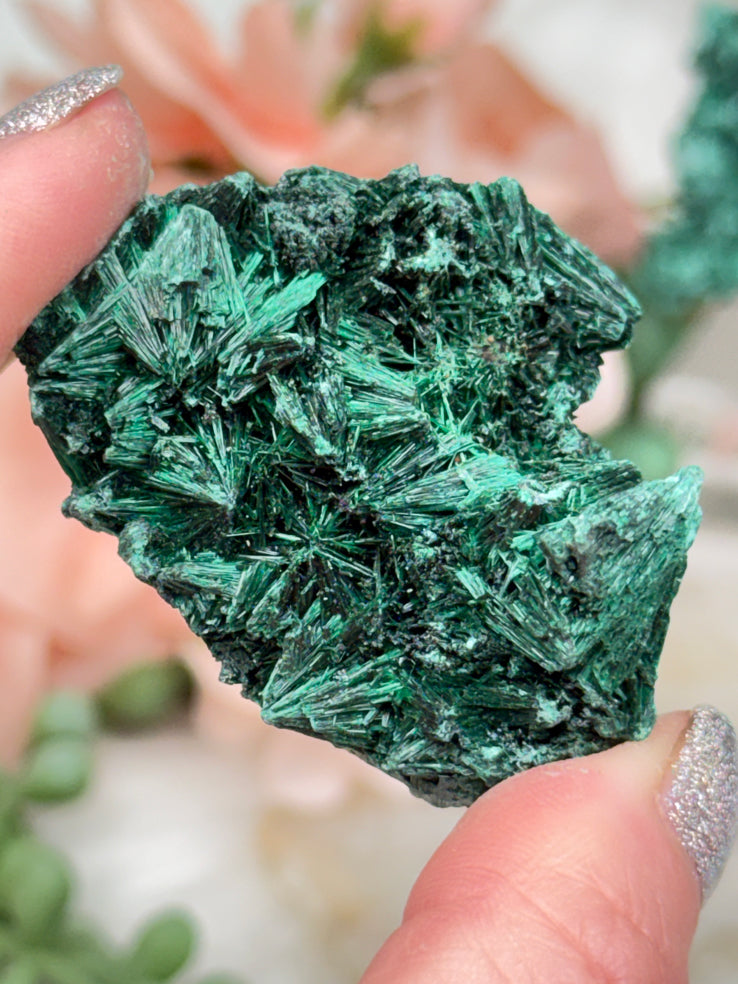 Fibrous Malachite
