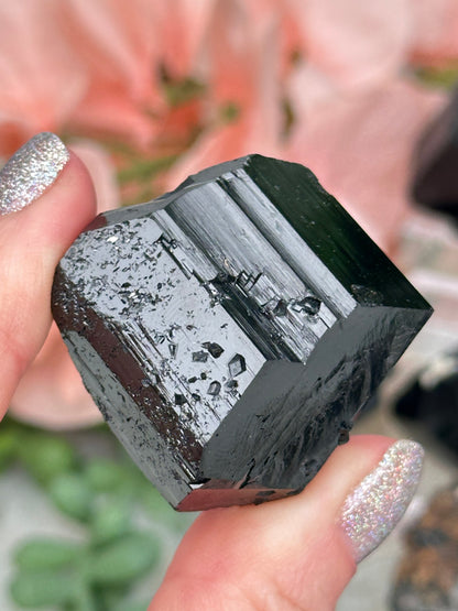 Namibia Black Tourmaline Points