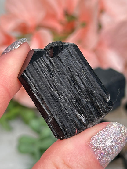 Namibia Black Tourmaline Points