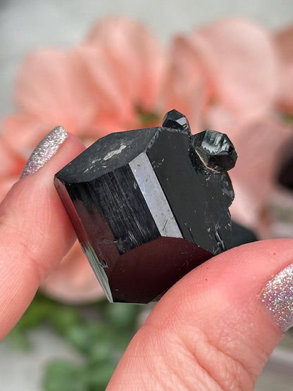 Namibia Black Tourmaline Points