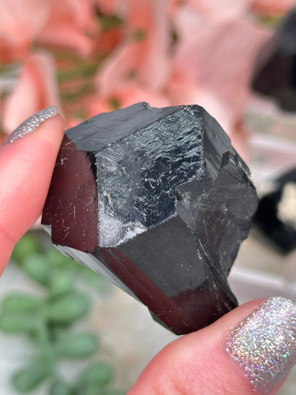 Namibia Black Tourmaline Points