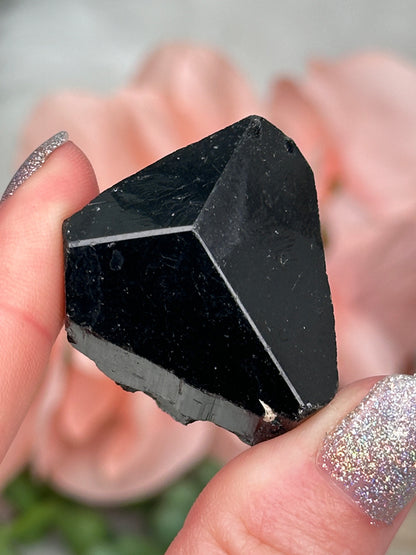 Namibia Black Tourmaline Points