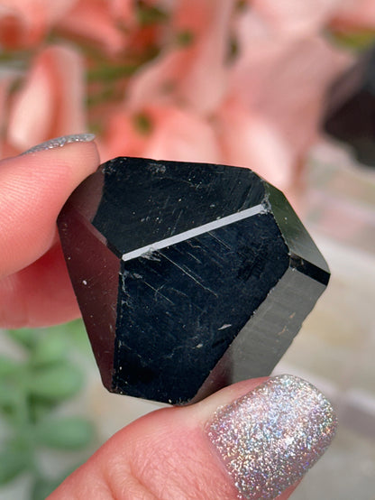 Namibia Black Tourmaline Points