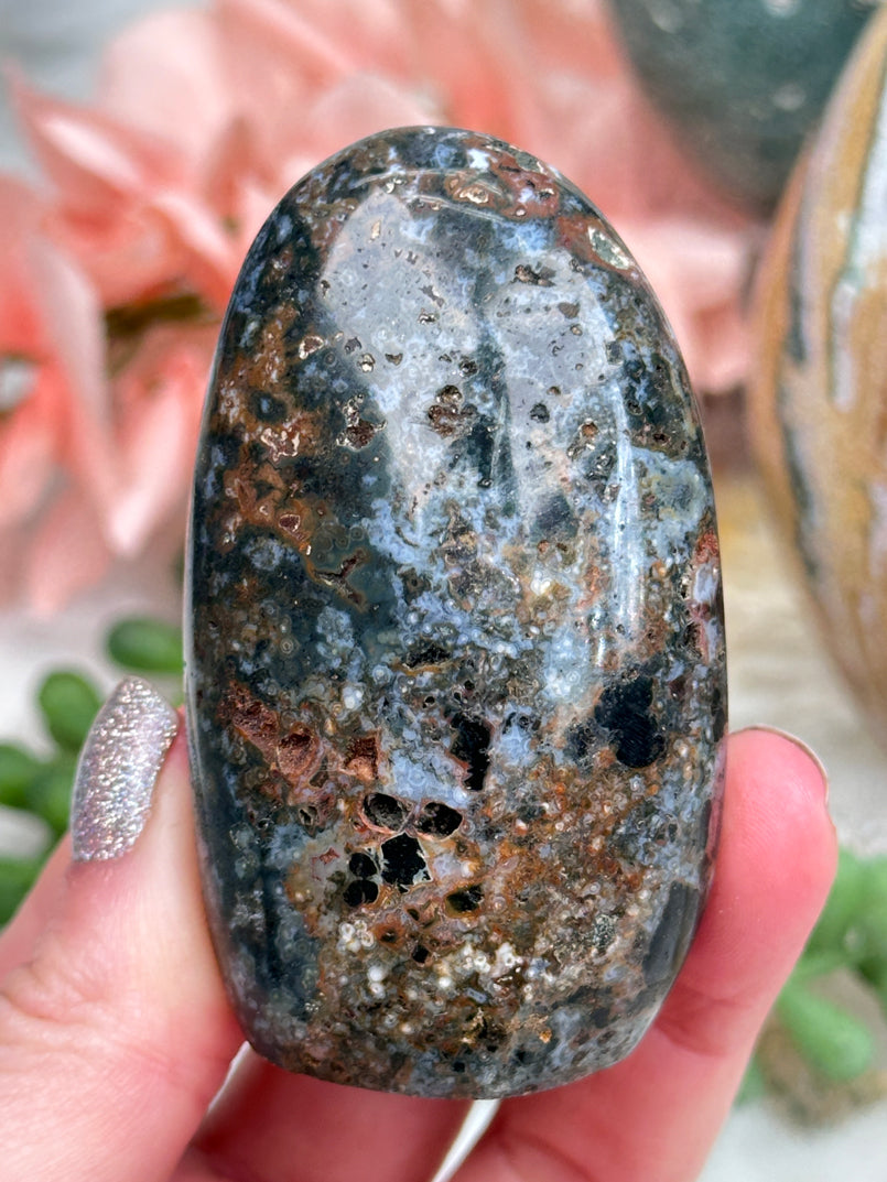 Colorful Ocean Jasper Freeforms