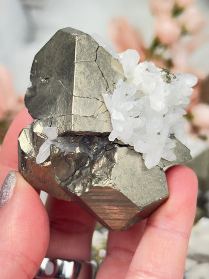 Peru Pyrite & Quartz Clusters