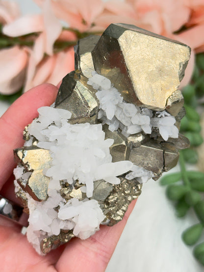 Peru Pyrite & Quartz Clusters