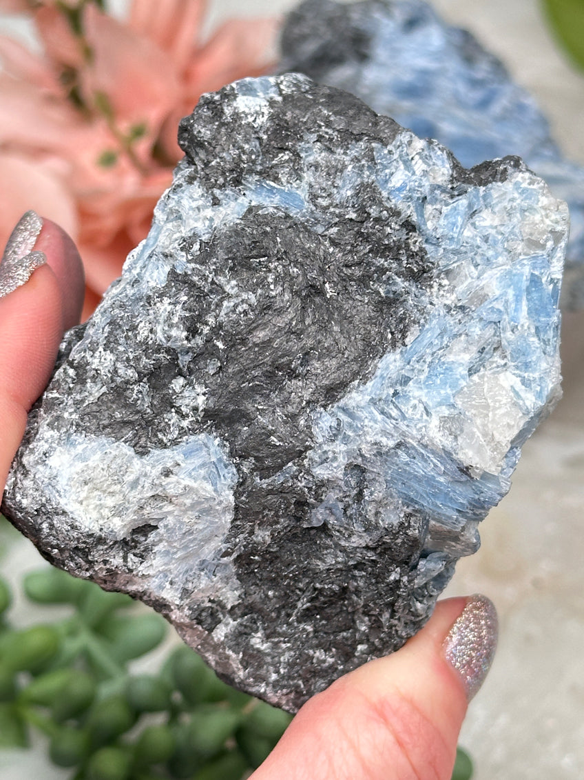 Raw Black & Blue Kyanite