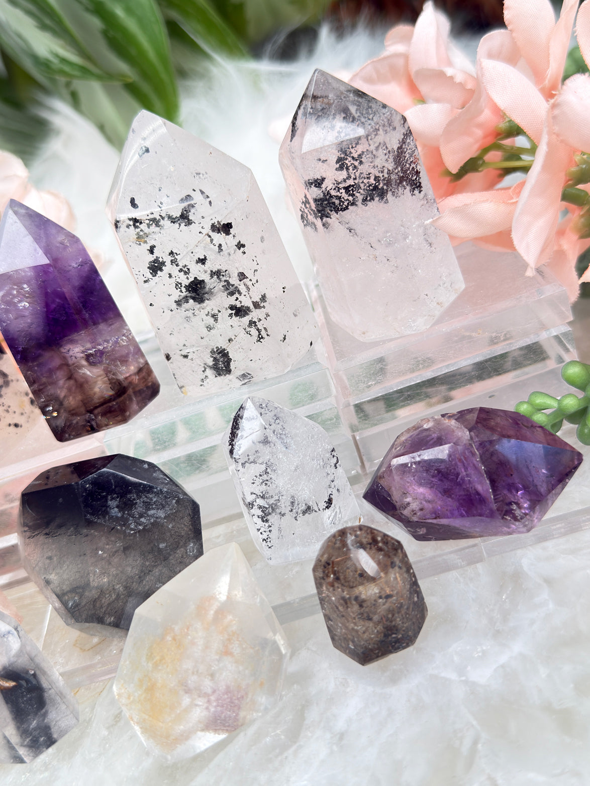 Included Brazil Quartz & Amethyst
