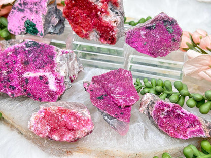 Pink Cobalto Calcite Crystals